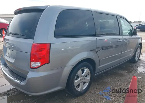 2013 Dodge Grand Caravan Se из США, поврежденный, VIN 2C4RDGBG8DR597683